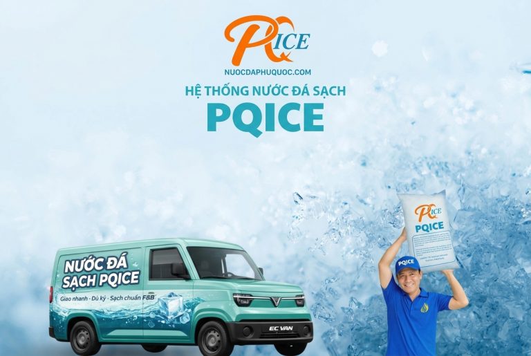 Đại lý nước đá sạch PQICE gần đây uy tín giao nhanh 24/7